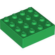 Stein Magnet, 4 × 4 Grün