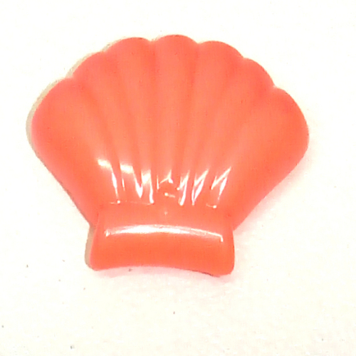 Animal, Sea Life Set, Clam Shell Large in Coral