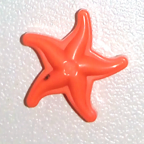 Animal, Sea Life Set, Star Fish Gelb