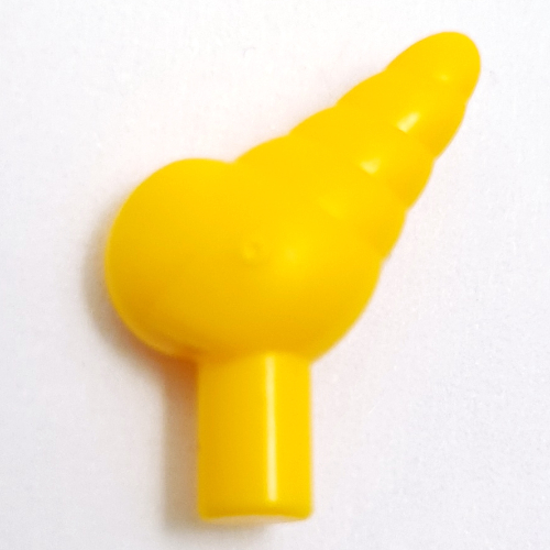 Animal, Sea Life Set, Snail with Bar Bright Light Orange