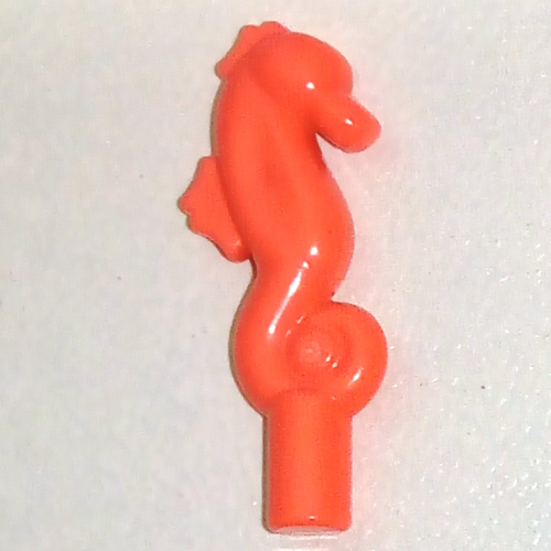 Animal, Sea Life Set, Seahorse with Bar Vibrant Yellow