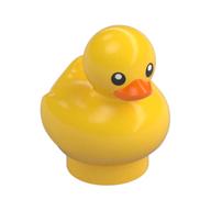 Animal, Bird, Duck / Duckling with Black Eyes, Orange Beak