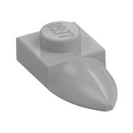 Plate Special 1 × 1 with Tooth Pearl Light Gray