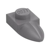 Plate Special 1 × 1 with Tooth Flat Silver