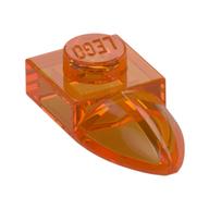Plate Special 1 × 1 with Tooth Trans-Orange