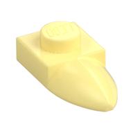 Plate Special 1 × 1 with Tooth Bright Light Yellow