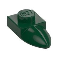 Plate Special 1 × 1 with Tooth Dark Green