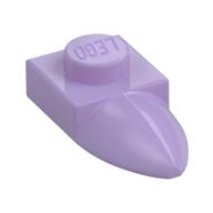 Plate Special 1 × 1 with Tooth Lavendel