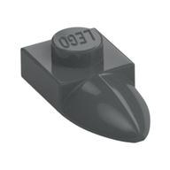 Plate Special 1 × 1 with Tooth Dunkelblaugrau