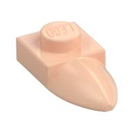 Plate Special 1 × 1 with Tooth Light Nougat