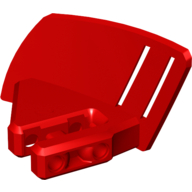 Technic Panel RC Car Mudguard Small, Left Red