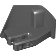 Technic Panel RC Car Mudguard Front, Right Pearl Dark Gray