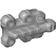 Technic Spike Connector Flexible with Six Holes Perpendicular Light Bluish Gray