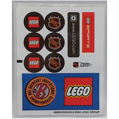 Sticker Sheet for Set 3579-1 [No Color/Any Color]