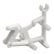 Bicycle Frame, Clip for Handle Bars in Weiß
