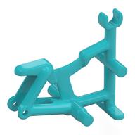 Bicycle Frame, Clip for Handle Bars Medium Azure