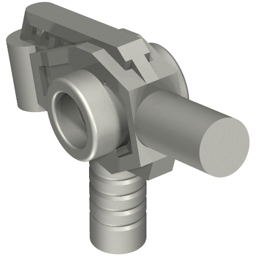Weapon Gun / Ray Gun Flat Silver