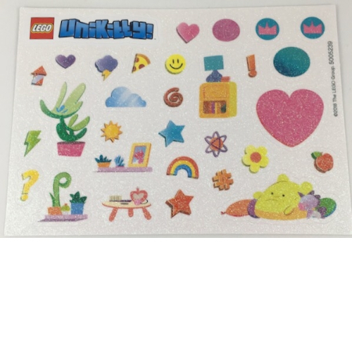 Stickerbogen für Set 5005239-1 [Keine Farbe/Beliebige Farbe]