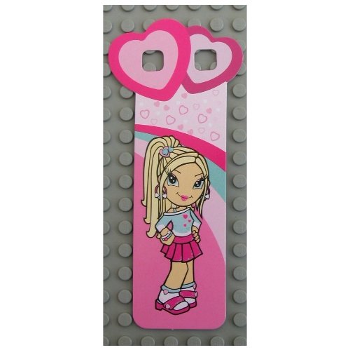 Clikits Bookmark, 'Heart' Print [Keine Farbe/Beliebige Farbe]