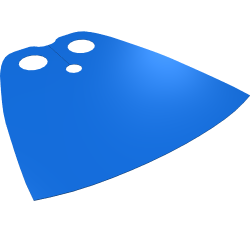 Neckwear Cape, Standard [Traditional Starched Fabric] Blue