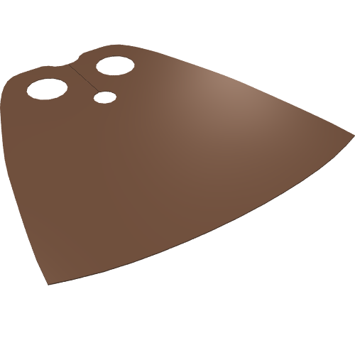 Neckwear Cape, Standard [Traditional Starched Fabric] Braun