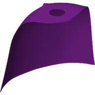 Neckwear Cape, Standard [Traditional Starched Fabric] Light Purple
