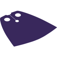 Neckwear Cape, Standard [Traditional Starched Fabric] Dunkellila