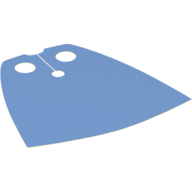 Neckwear Cape, Standard with Blue Back [Traditional Starched Fabric] Gelb