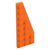 Wedge Plate 8 × 3, 22° Right Orange
