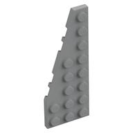 Wedge Plate 8 × 3, 22° Left Light Bluish Gray