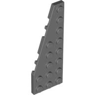Wedge Plate 8 × 3, 22° Left Dark Bluish Gray