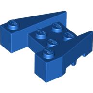 Brick Wedged 3 × 4 [Stud Notches] Blue