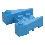 Brick Wedged 3 × 4 [Stud Notches] Dark Azure