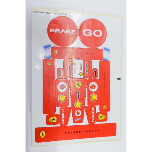 Stickerbogen 1 für Set 4694-1 [Keine Farbe/Beliebige Farbe]
