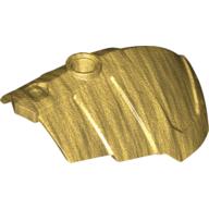 Large Figure Shoulder Cover, Armor, Smooth Perlgold