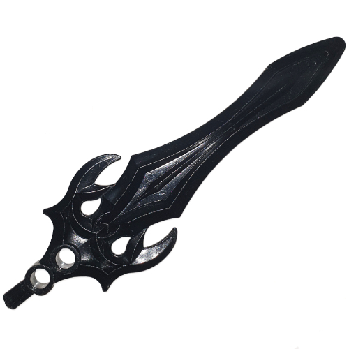 Large Figure Weapon Sword, Vladek, Lord (Series 2) Schwarz