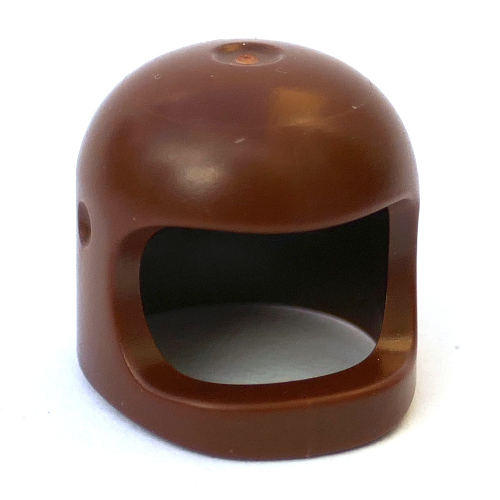 Helmet Classic, New Mold 2019 Rotbraun