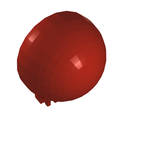 Windscreen 6 × 6 × 3 Canopy Half Sphere with Dual 2 Fingers Rot