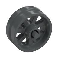 Wheel Centre 15 × 6 City Motorcycle with Stub Axles Dunkelblaugrau