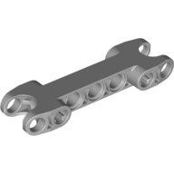Technic Axle and Pin Connector 2 × 7 with Two Ball Joint Sockets Hellblaugrau