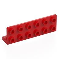 Bracket 1 × 6 - 2 × 6 Inverted Red