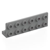 Bracket 1 × 6 - 2 × 6 Inverted Light Bluish Gray