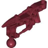 Large Figure Skeletal, Limb, Angular with Ball Joint (Toa Hordika) Dunkelrot