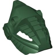 Large Figure Head Toa Hordika Matau Dark Green