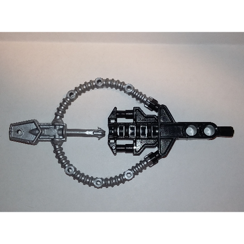 Large Figure Weapon Hordika Beast Summoner with Flat Silver Flexible End Black