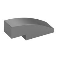 Bogenstein 3 × 1 Nr. Noppen Metallic-Silber