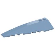 Brick Wedged, Curved 10 × 3 Left Sand Blue