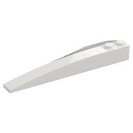 Brick Wedged, Curved 10 × 3 Right White
