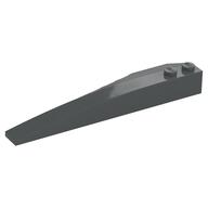 Brick Wedged, Curved 10 × 3 Right Dark Bluish Gray