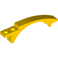 Brick Arch 8 × 1 × 1 2/3 Curved Yellow